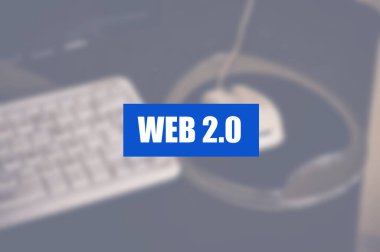 İş geçmişi bulanıklaştırılmış Web 2.0 sözcüğü