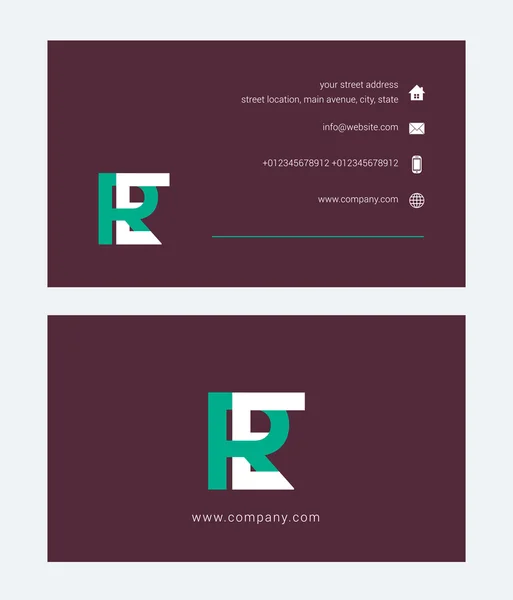 Logotipo de la empresa ilustración — Vector de stock