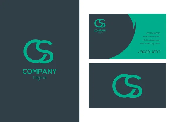 Company logo illustration — Stock Vector