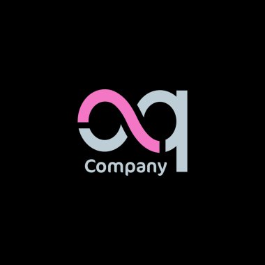 Oq şirket logosu illüstrasyon