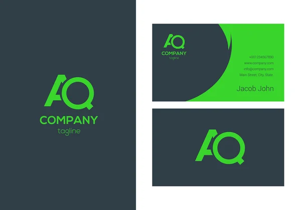 Design do conjunto de logotipo da empresa — Vetor de Stock