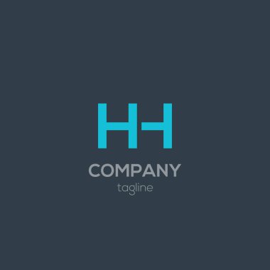 Hh şirket logo tasarımı