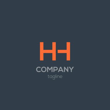 Hh şirket logo tasarımı