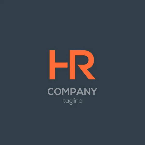 Το λογότυπο της πορτοκαλί εταιρείας — Διανυσματικό Αρχείο