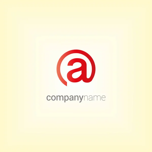 Een enkele Letter-Logo — Stockvector