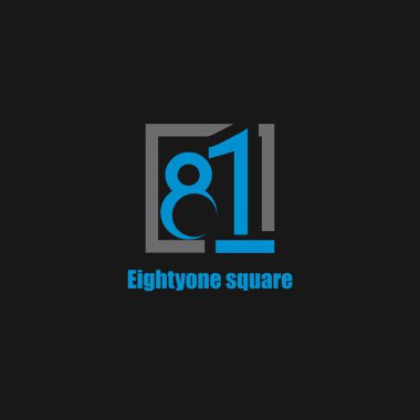 81 digit kare basit logo