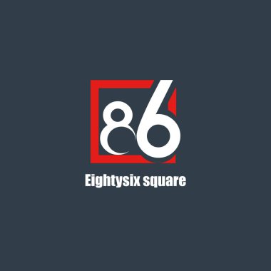 86 digit kare basit logo