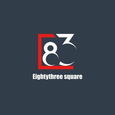 83 digit kare basit logo