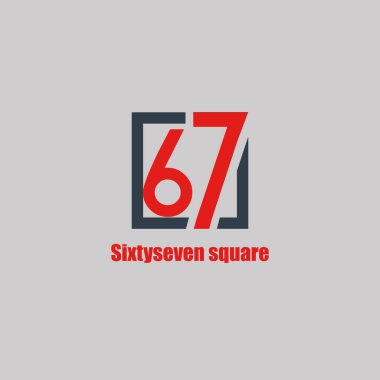 67 digit kare basit logo