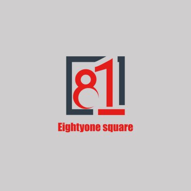 81 digit kare basit logo