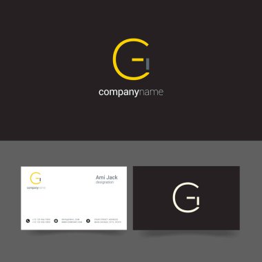 şirket tasarım logo harf G ile