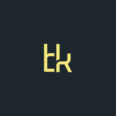 ortak harfler ile kurumsal logo 
