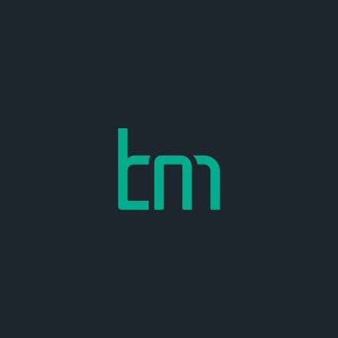 ortak harfler ile kurumsal logo 