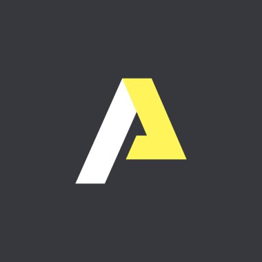 Kurumsal logo tasarımı ile mektup 