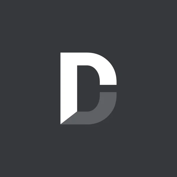 Logo d'entreprise design avec lettre — Image vectorielle