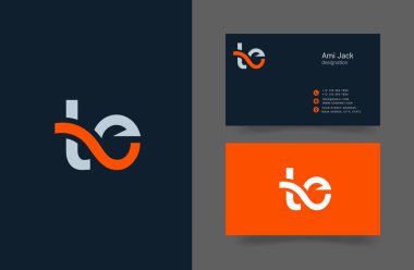 Kurumsal logo ve kartvizit şablonu  