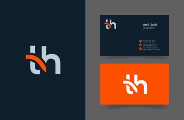 Kurumsal logo ve kartvizit şablonu  