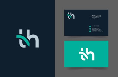 Kurumsal logo ve kartvizit şablonu  