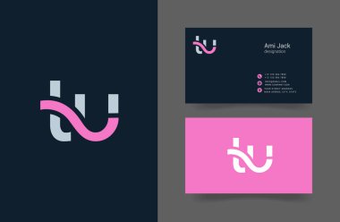 Kurumsal logo ve kartvizit şablonu  