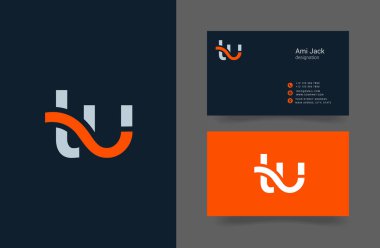 Kurumsal logo ve kartvizit şablonu  