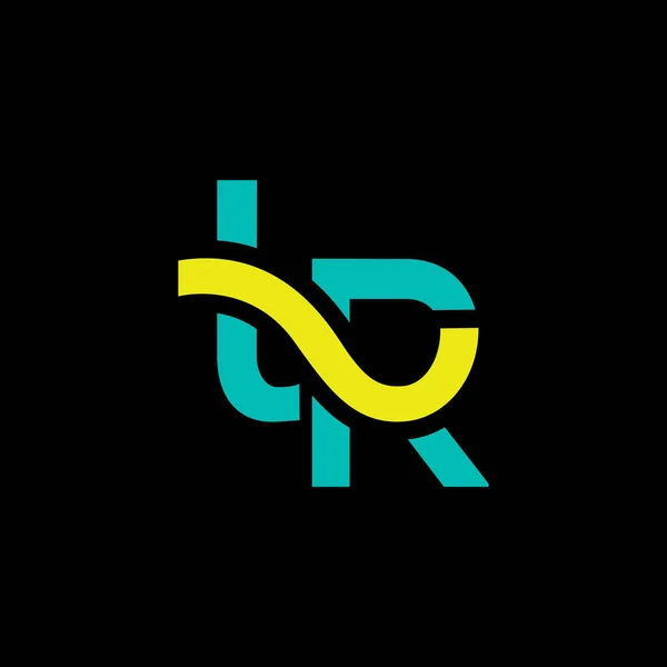 Logo firmy z wspólnych liter — Wektor stockowy