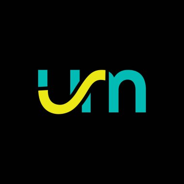 ortak harfler ile kurumsal logo 