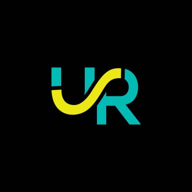 ortak harfler ile kurumsal logo 