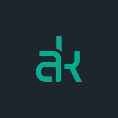 Ak harflerle bağlı logosu