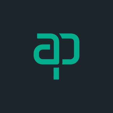 Ap harflerle bağlı logosu