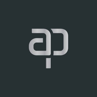 Ap harflerle bağlı logosu