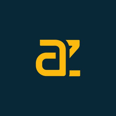 Harfler Az bağlı logolu