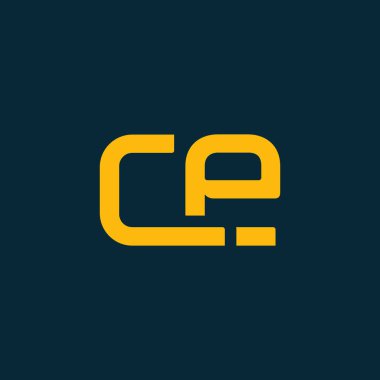 Ce harflerle bağlı logosu