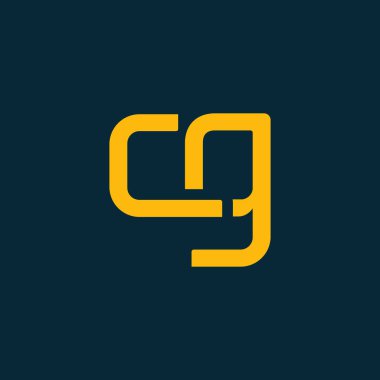 Cg harflerle bağlı logosu