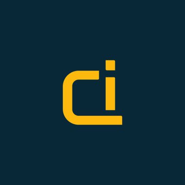 CI harflerle bağlı logosu