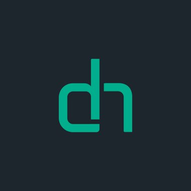 Dh harflerle bağlı logosu