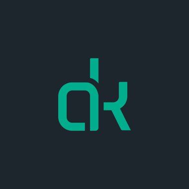 Dk harflerle bağlı logosu