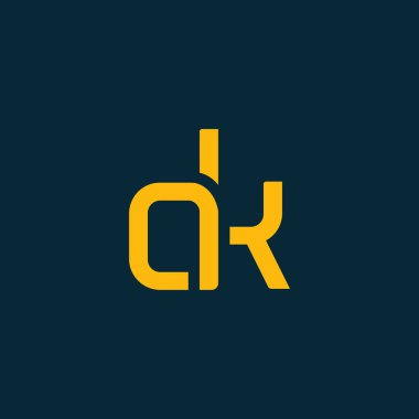 Dk harflerle bağlı logosu