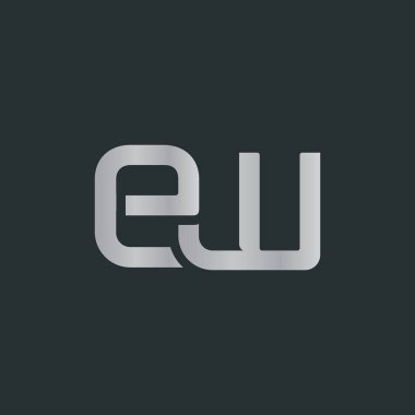 Ew harflerle bağlı logosu