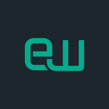 Ew harflerle bağlı logosu