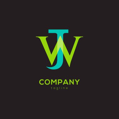 Harfler Jw ile bağlantılı logo