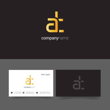 şirket logosu ile kartvizit şablonları