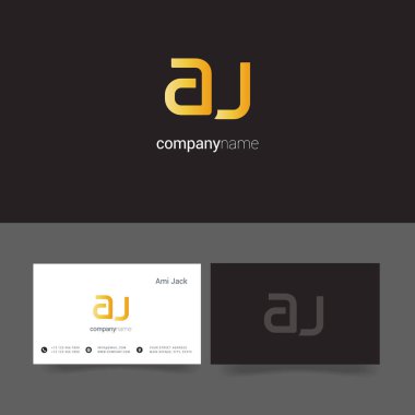 şirket logosu ile kartvizit şablonları