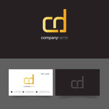 şirket logosu ile kartvizit şablonları