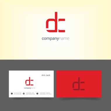 şirket logosu ile kartvizit şablonları