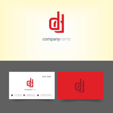 şirket logosu ile kartvizit şablonları