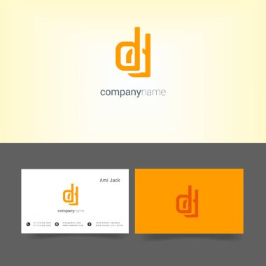 şirket logosu ile kartvizit şablonları