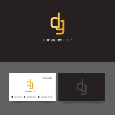 şirket logosu ile kartvizit şablonları