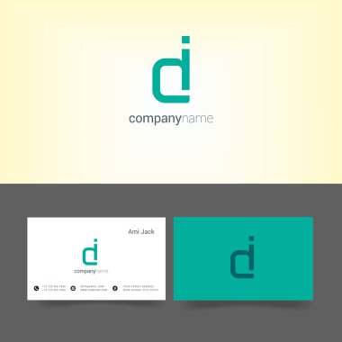 şirket logosu ile kartvizit şablonları