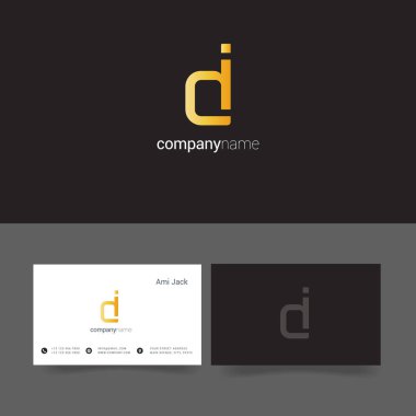 şirket logosu ile kartvizit şablonları