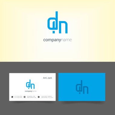 şirket logosu ile kartvizit şablonları